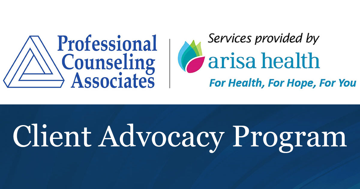 Client Advocacy Program - Professional Counseling Associates